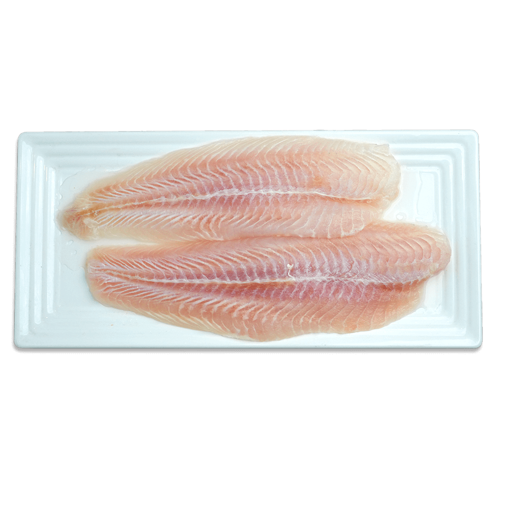 Vietnamese Basa Fillets (White), Net Weight (8-10 pcs/pack), 5 Kg