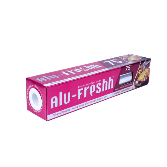 Alu-Freshh - Aluminium Foil 75 New (20 Meter 11 Micron)