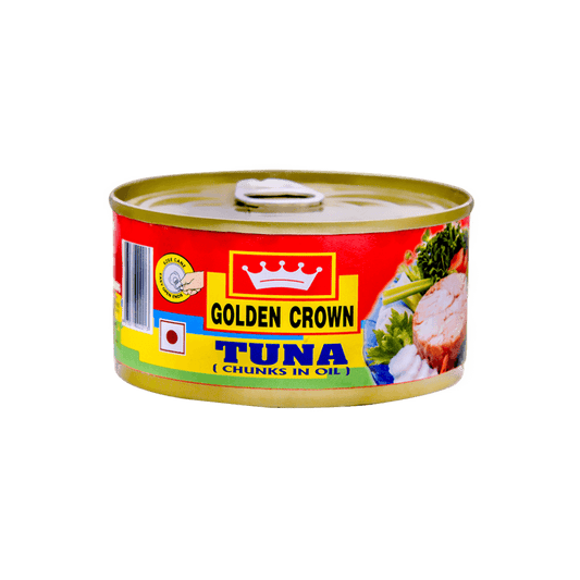 Golden Crown - Tuna Chunks (In-Brine) - 180-185 gm