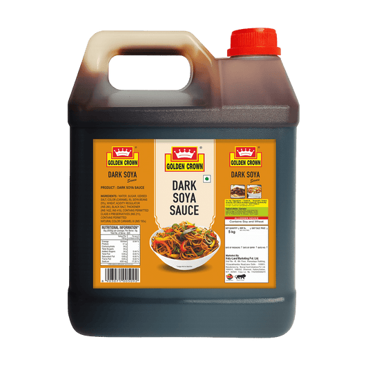 Golden Crown - Dark Soy Sauce - 5 Kg Jar
