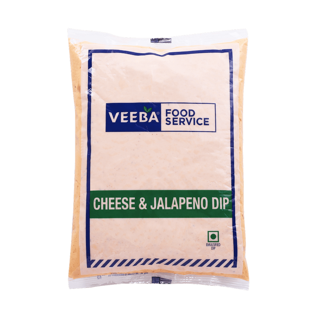 Veeba - Cheese and Jalapeno Dip - 1 KG