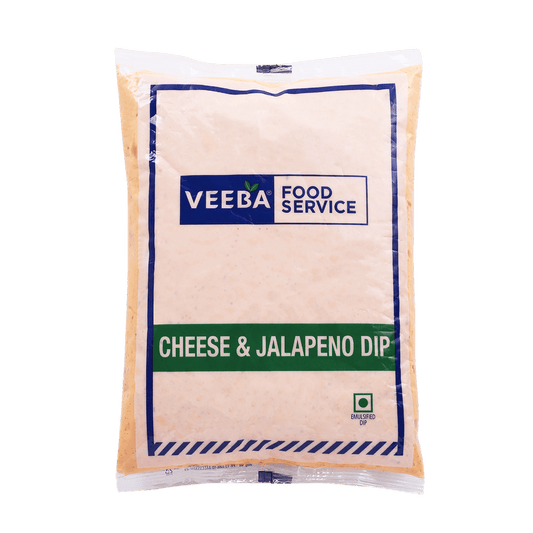 Veeba - Cheese and Jalapeno Dip - 1 KG
