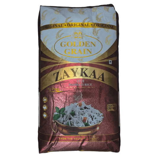 Golden Grain - Zaykaa 1121 Basmati Rice - 30 KG