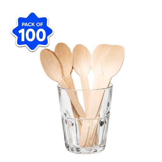 Wooden Spoon, 160 mm (Pack of 100)