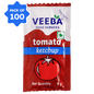 Veeba - Tomato Ketchup Sachet - 8 gm (Pack of 100)