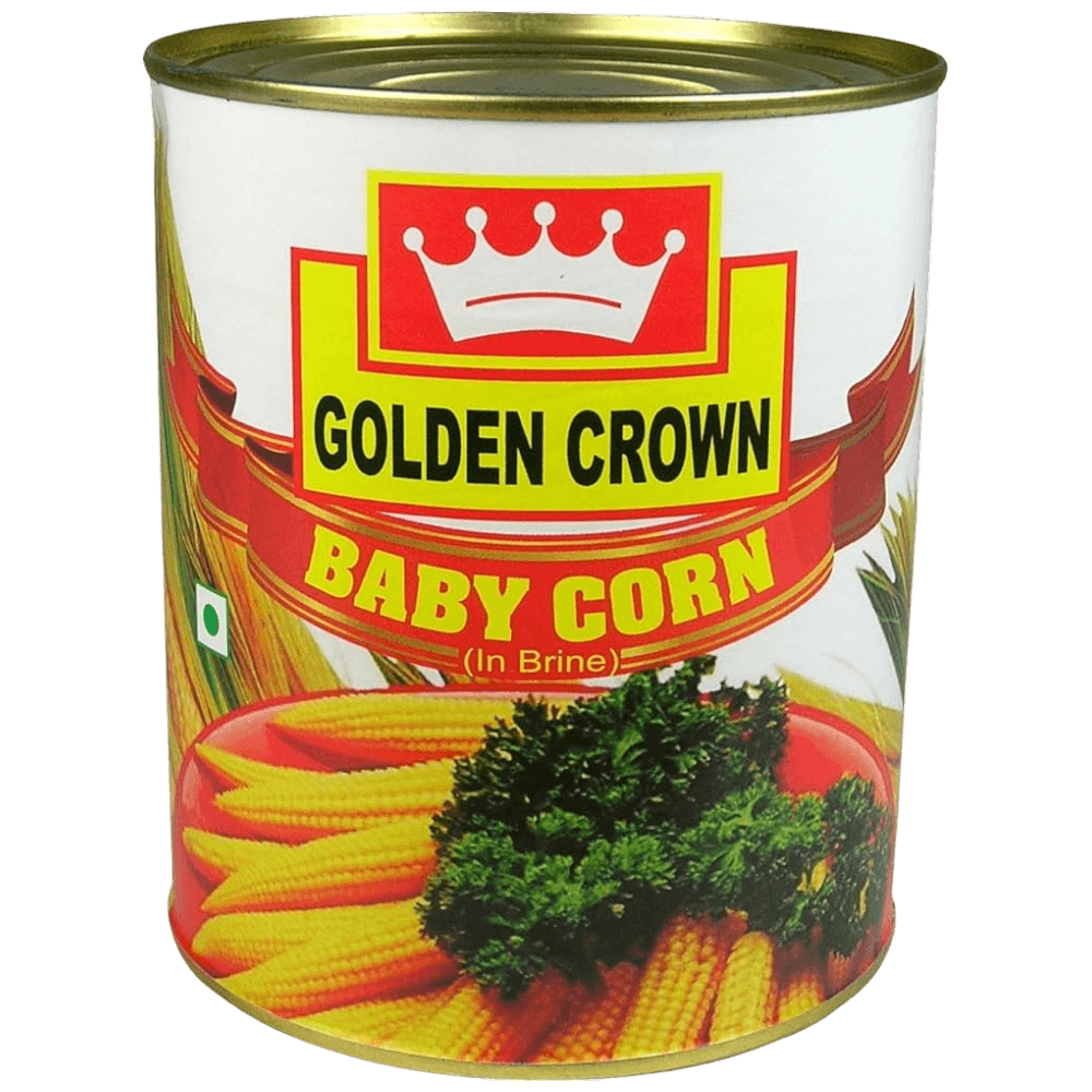 Golden Crown - Baby Corn (In-Brine) - 840-850 gm