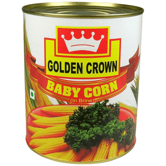 Golden Crown - Baby Corn (In-Brine) - 840-850 gm