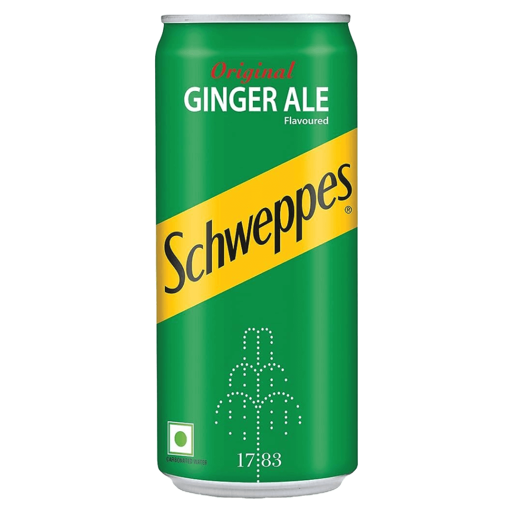 Schweppes - Ginger Ale - 300 ml (Pack of 24) MRP - 60/Pc