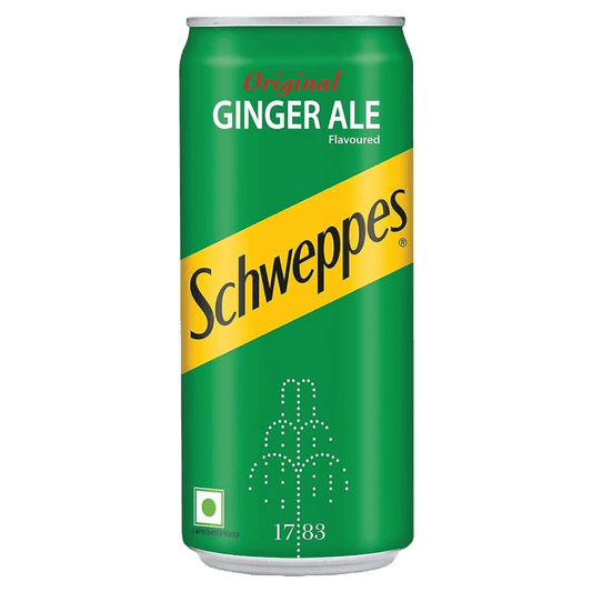 Schweppes - Ginger Ale - 300 ml (Pack of 24) MRP - 60/Pc